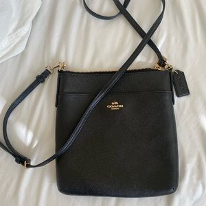 Black coach crossbody bag